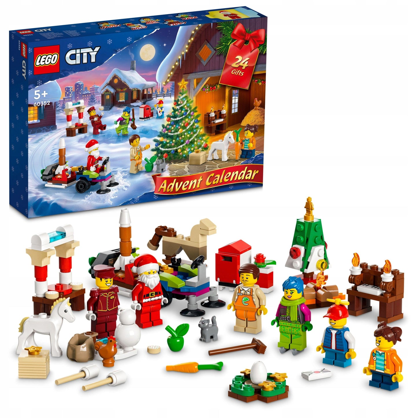 Lego city advento kalendorius
